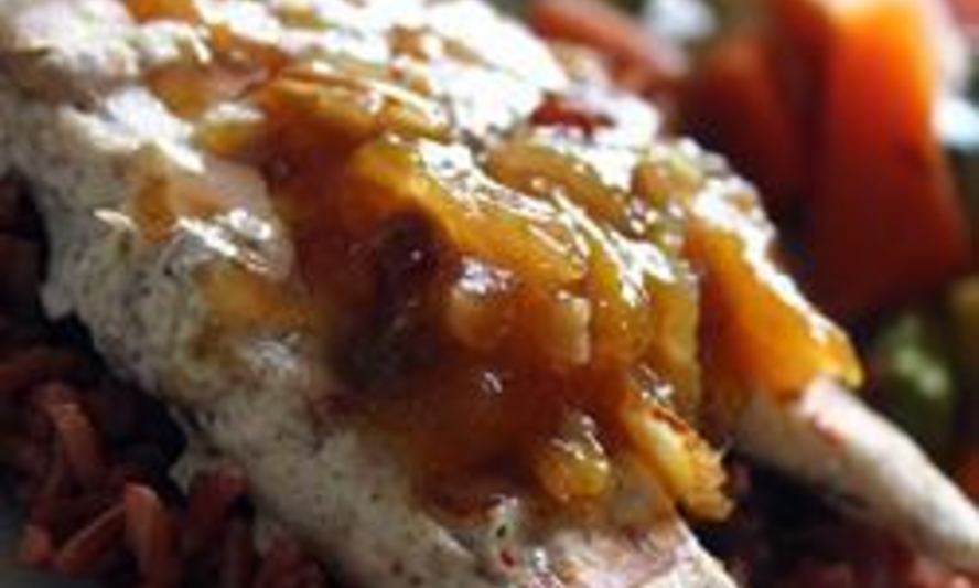 Рецепт яблочного соуса чатни с горчицей