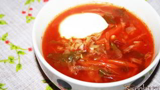 Борщ, диета 5