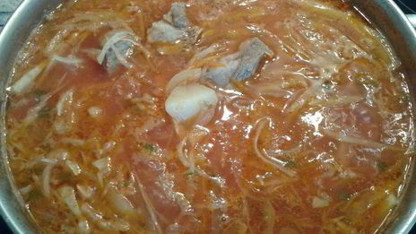 борщ домашний