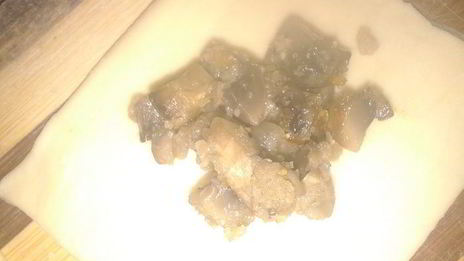 борщ грибной с ушками