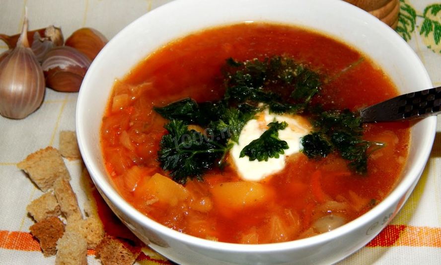 Рецепт борща классического с курицей