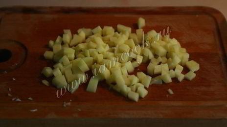 борщ на курином бульоне