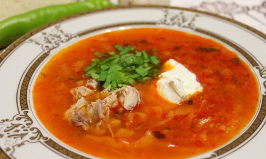 Рецепт борща осенне-зимний