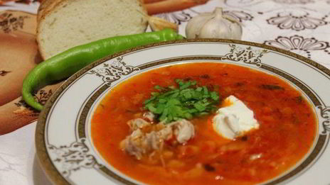 борщ осенне-зимний