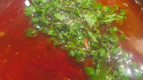 борщ с квашеной капустой и свеклой