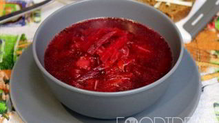 Борщ с квашеной капустой