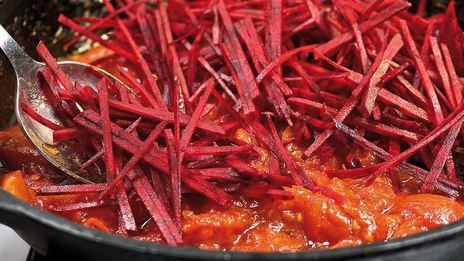 борщ с помидорами