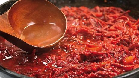 борщ с помидорами