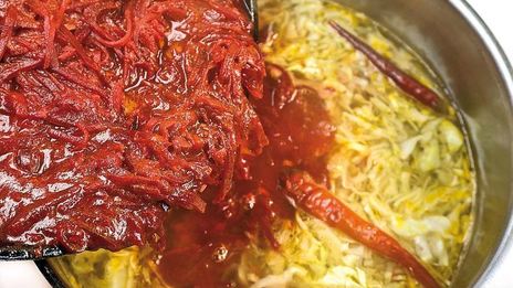 борщ с помидорами