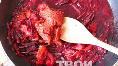 борщ со свининой