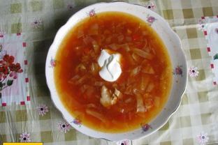 Борщ украинский