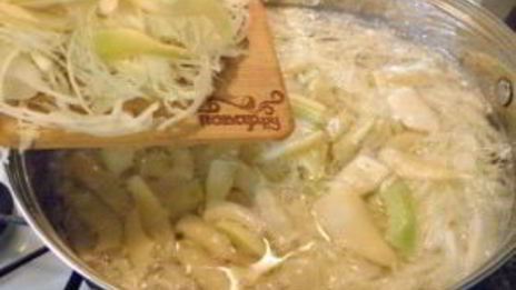 борщ вегетарианский с грибами