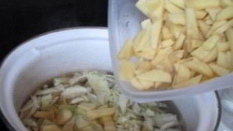 грибной борщ