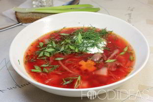 Красный борщ