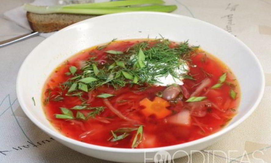 Рецепт красного борща