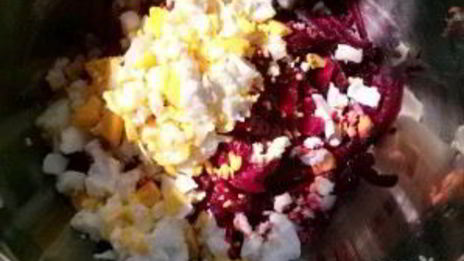 литовский холодный борщ