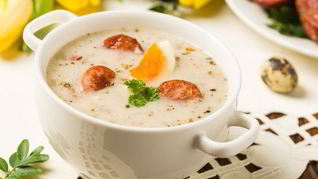 Журек — белый борщ