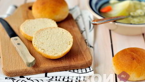 булочки к супу на сыворотке