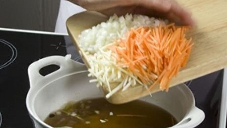 бульон из баранины со шпинатом