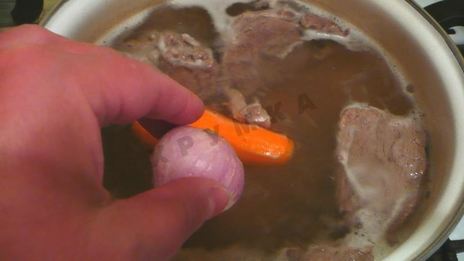 бульон из баранины