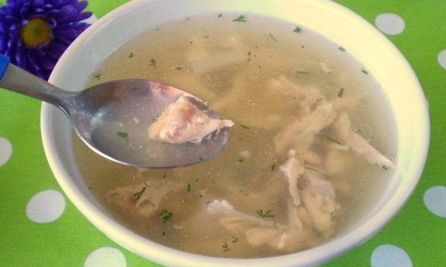 Рецепт бульона из куриных костей