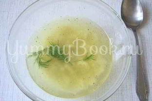 Бульон из куриных шеек