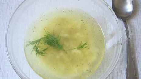 бульон из куриных шеек