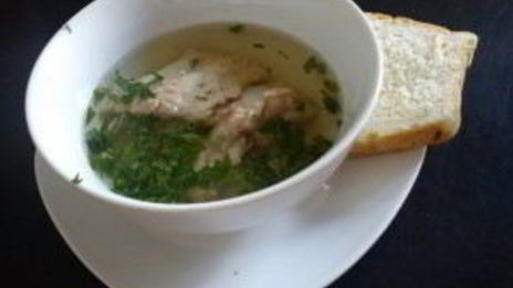 бульон из свинины