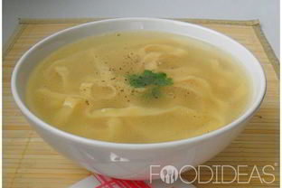 Бульон с лапшой