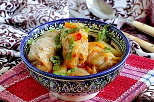 Голубцы с гречкой в бульоне