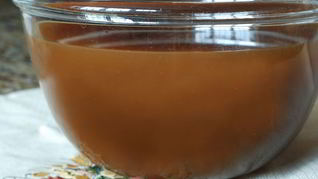 Куриный бульон по-французски