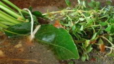 куриный бульон по-французски