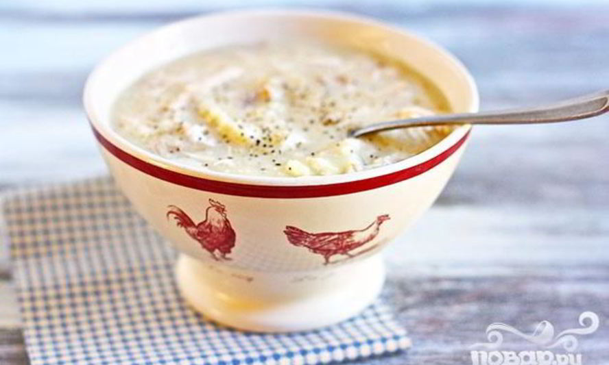 Рецепт куриного бульона с клецками