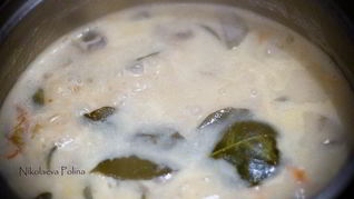 Суп том ям на креветочном бульоне