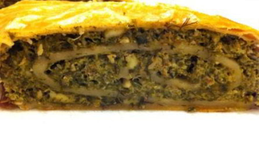 Рецепт сытного рулета к бульону