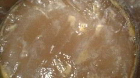 весенний бульон с грибами