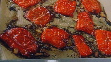 гаспачо из паприки с домашними гриссини