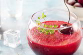 Гаспачо с черешней