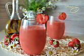 Гаспачо с клубникой