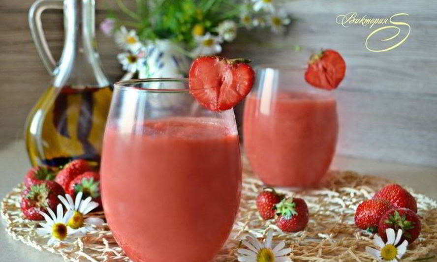 Рецепт гаспачо с клубникой