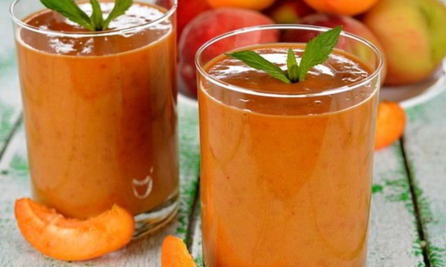 Рецепт гаспачо с персиками