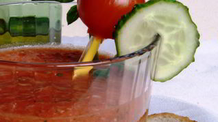 Гаспачо с сельдереем