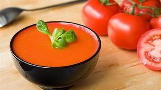 Гаспачо с винным уксусом