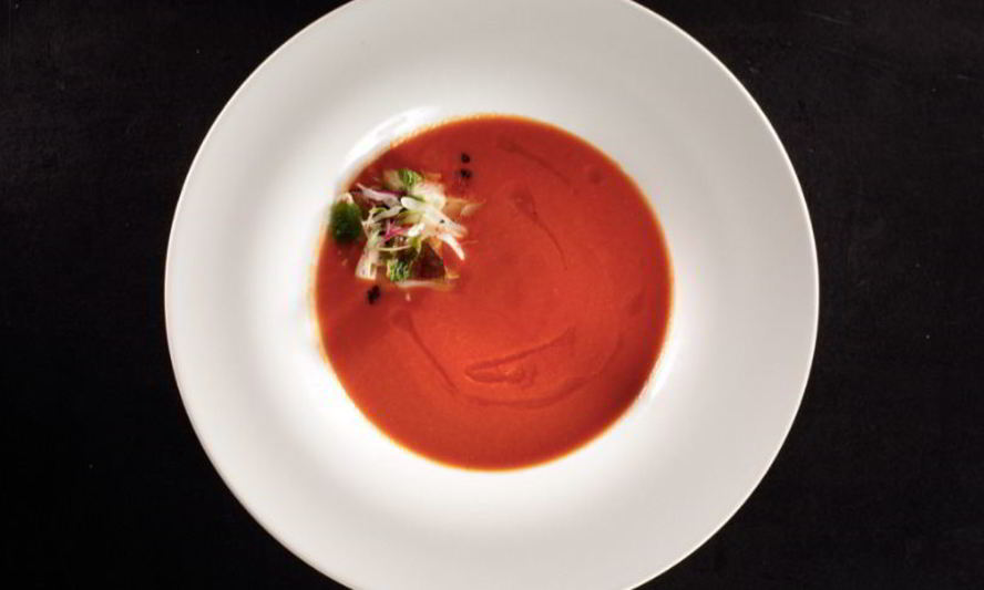 Рецепт гаспачо томатного с фенхелем
