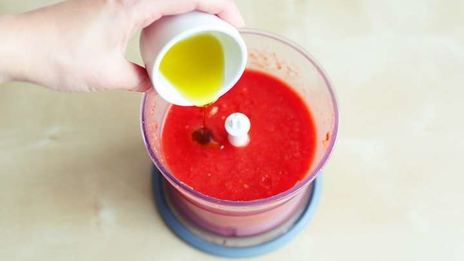 холодный клубничный гаспачо