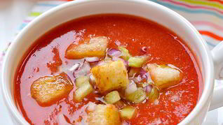 Холодный томатный суп Гаспачо