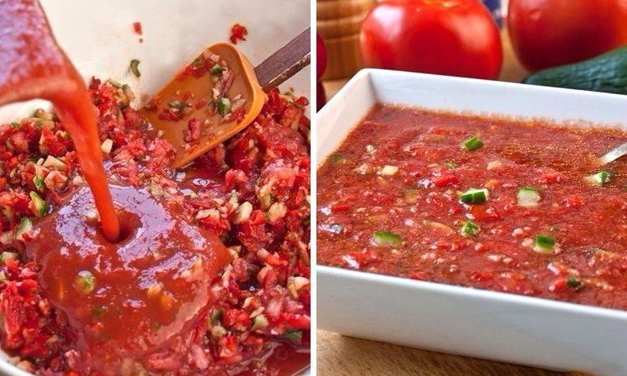 Рецепт классического гаспачо