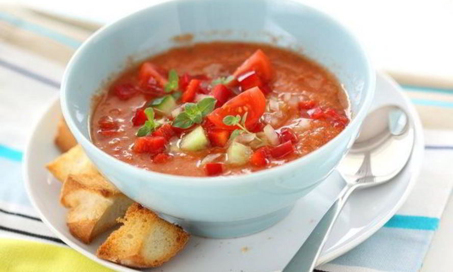 Рецепт традиционного овощной гаспачо