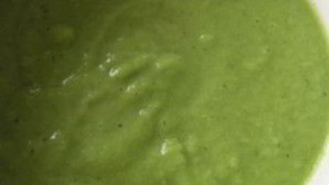 зеленый гаспачо для сыроедов