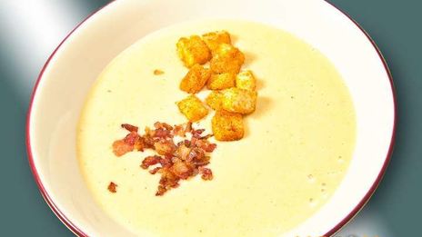 гороховый крем-суп со сливками